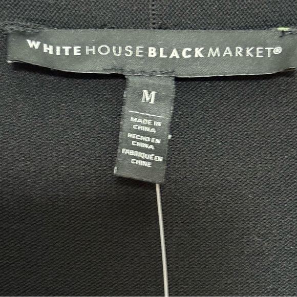 White House Black Market Black Cardigan Sweater - Picture 2 of 9